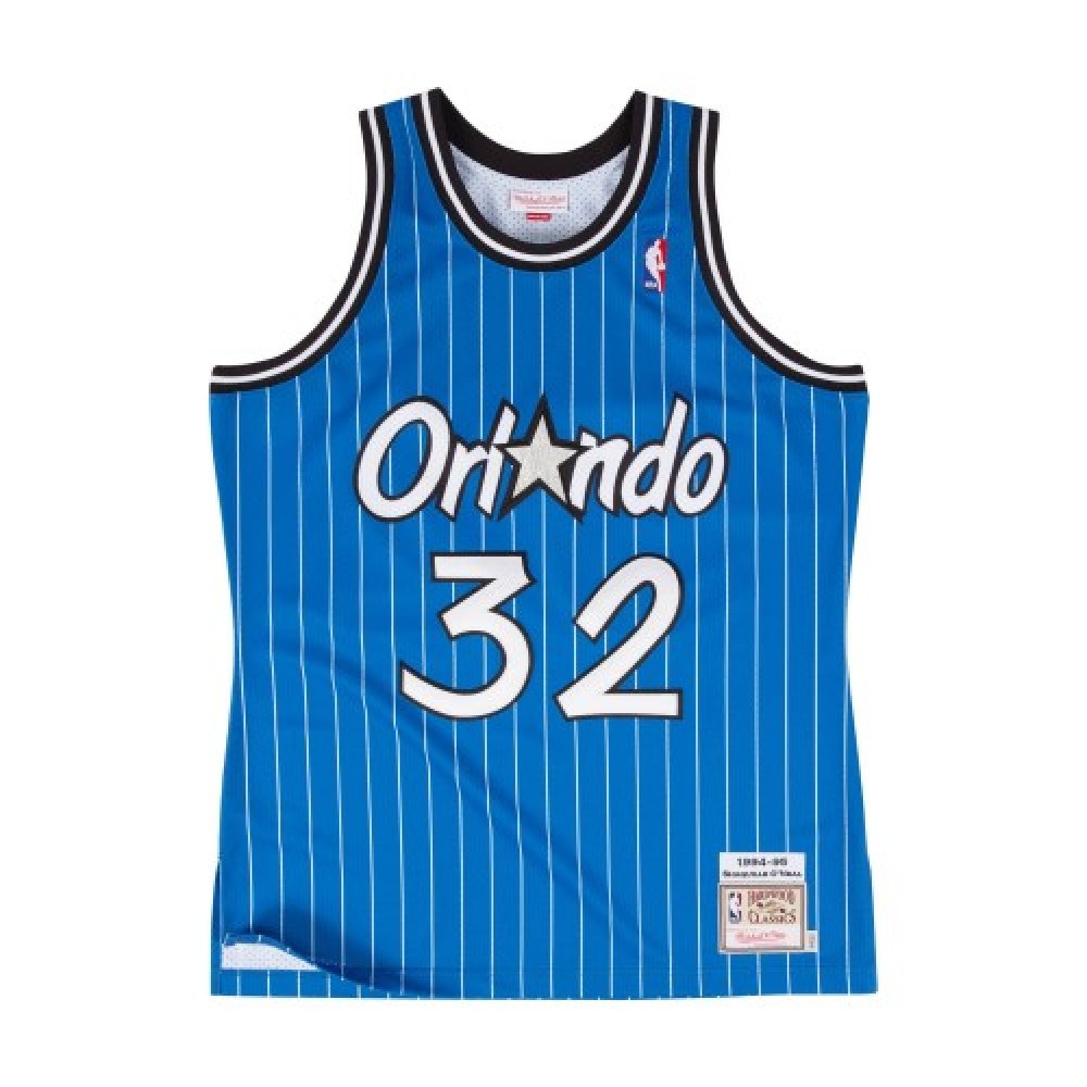 Men's Orlando Magic Shaquille O'Neal #32 Throwback Blue 94-95 Hardwood Classics Jersey-Pro Kit Vault | Brand New 26/27 Sports Jerseys
